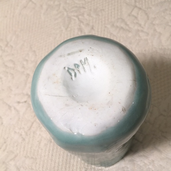 Handmade pottery ceramic vase signed by the artist - Picture 6 of 7